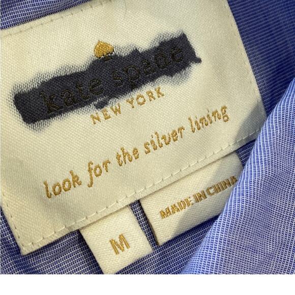 KATE SPADE Broome Street Daisy Embroidered Patio Dress
Blue Ruffled Dress - Picture 7 of 11